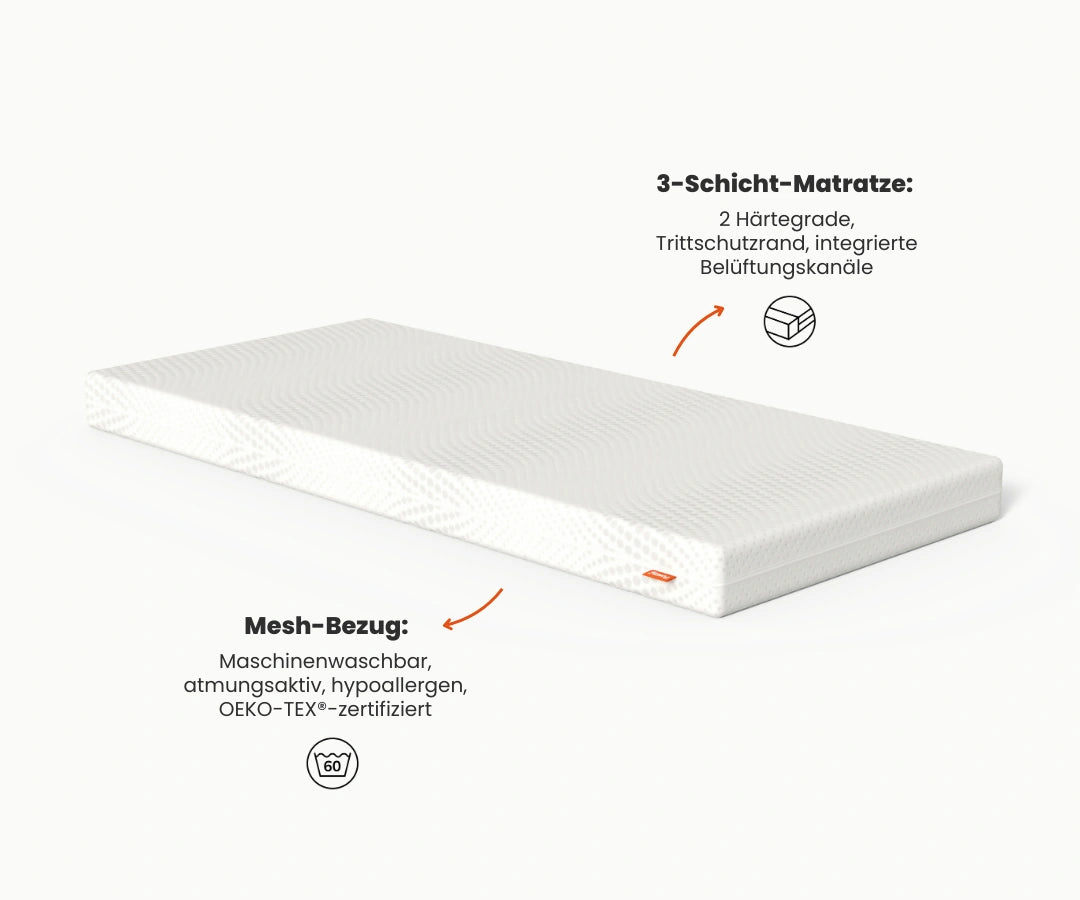 Bodenbett – Nestbau Comfort Set
