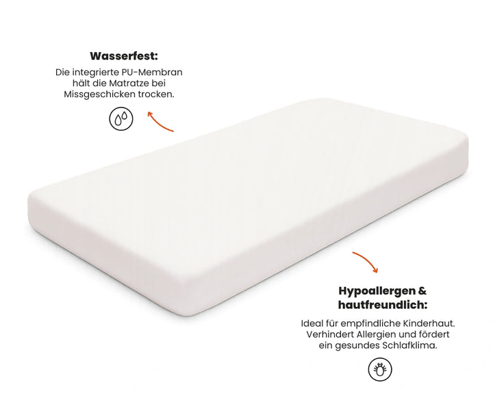 Wasserfestes Spannbettlaken
